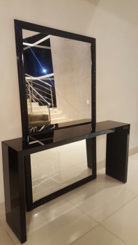 APARADOR DE VIDRO COLORIDO LACOBEL